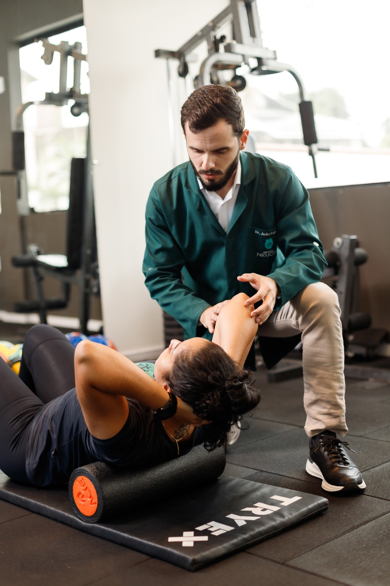 Avaliação de joelho - fisioterapia esportiva Joinville
